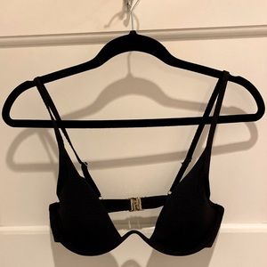 Black ASOS bikini top, brand new with tags, 32D, great quality just too small